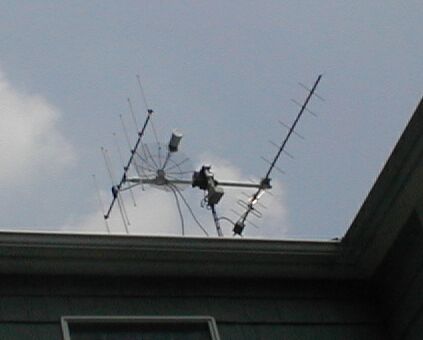 NA1DB's latest antenna setup