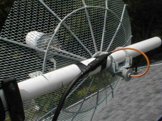 Another shot of NA1DB's S-band dish